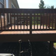 Deck staining and sealed & Power wash on South Rd in Chester NJ 6